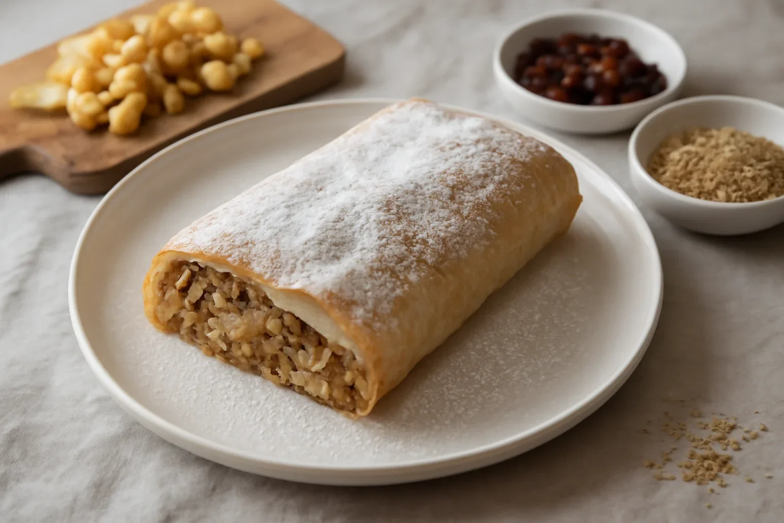 Strudel cu mere reteta simpla cu foi de placinta