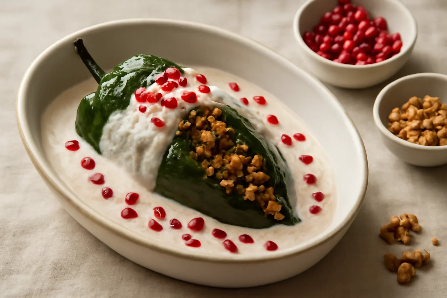 Ardei umpluti mexicani – Chiles en nogada