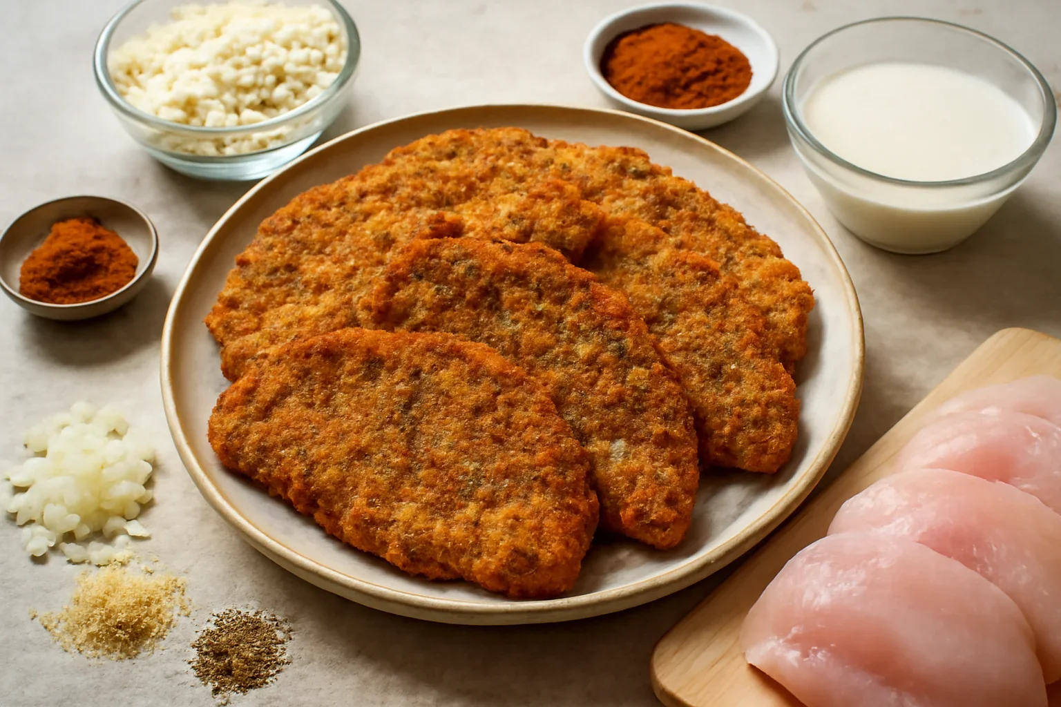 Snitele din piept de curcan aromate