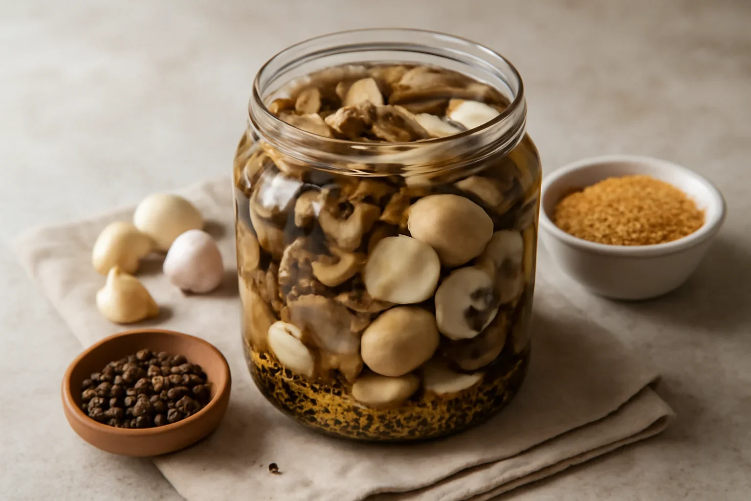 Ghebe marinate la borcan rețeta de ciuperci murate pentru iarnă