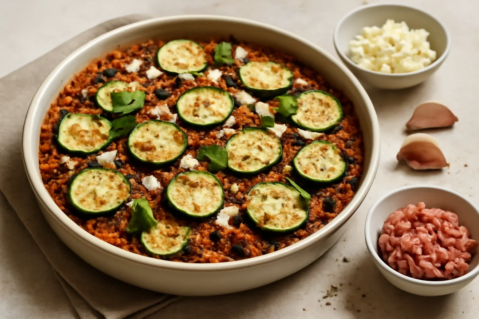 Dovlecel gratinат