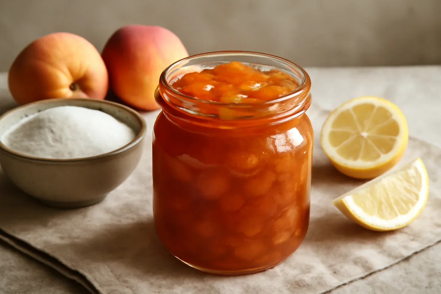 Dulceata de piersici reteta pas cu pas