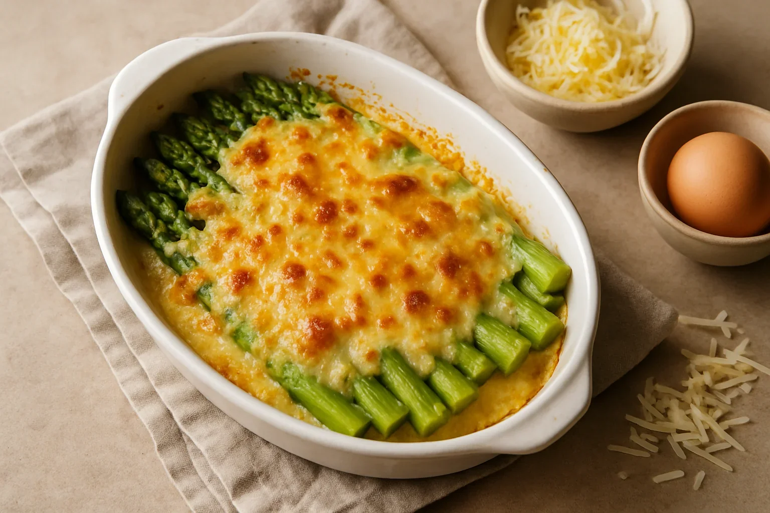 Sparanghel gratinat