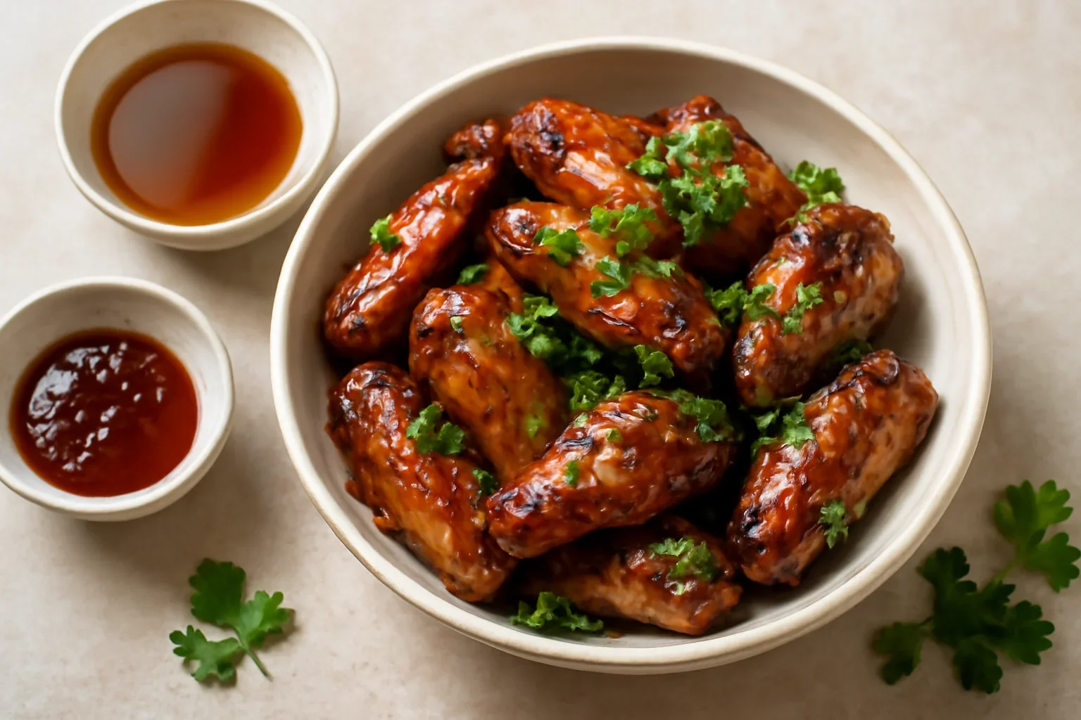 Sticky wings – Chop Chop