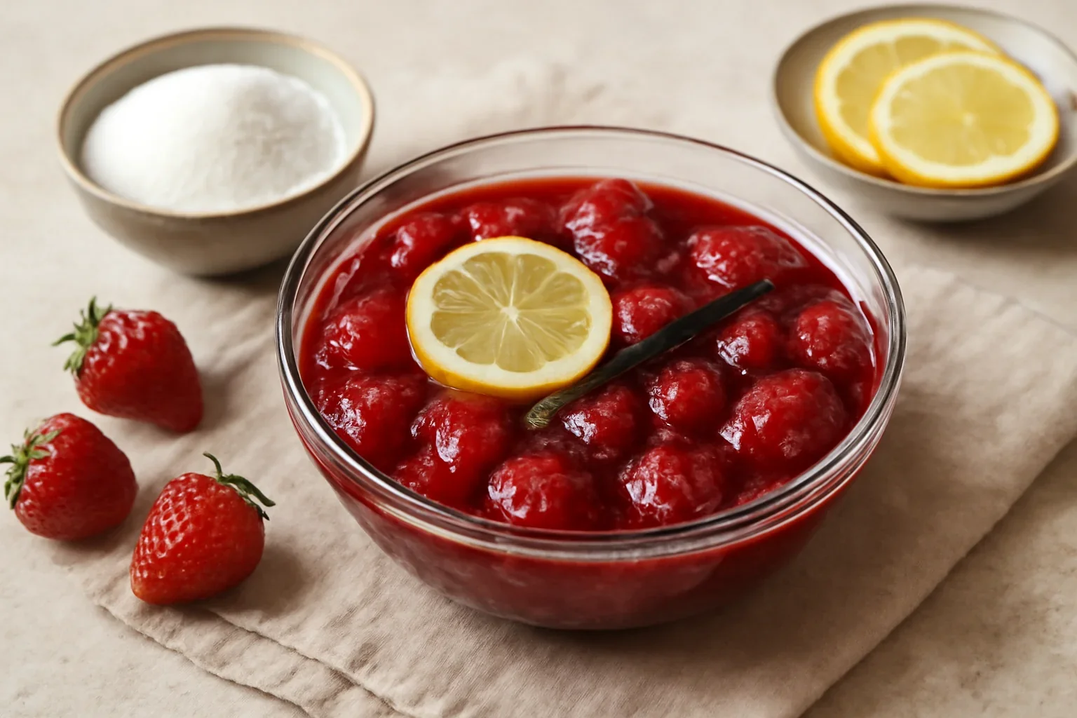 Dulceata sau gem de capsune