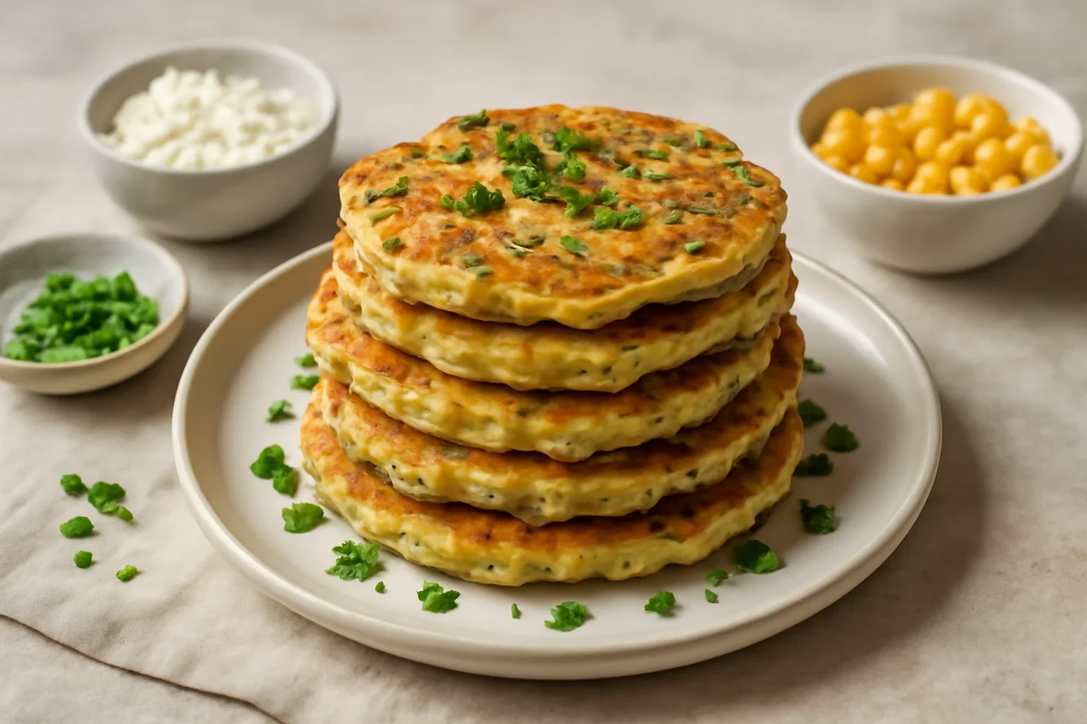 Pancakes cu porumb
