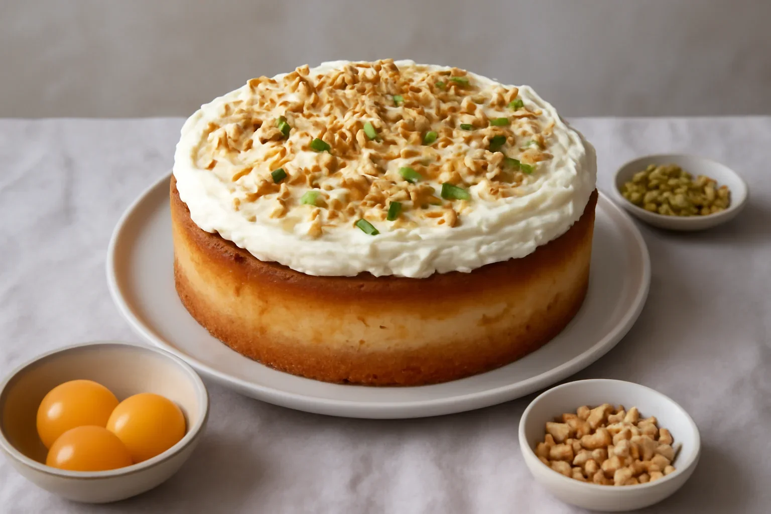 Tort cu crema de zahar ars si mascarpone – Tort Maria