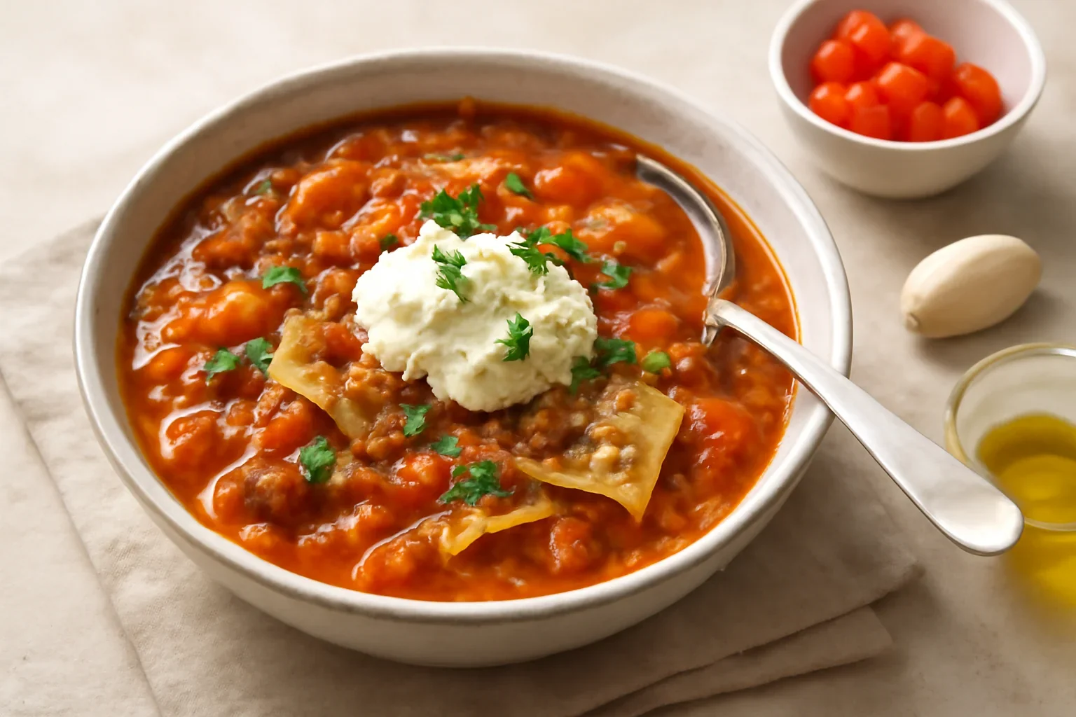 Supă Lasagna – o propunere inedită