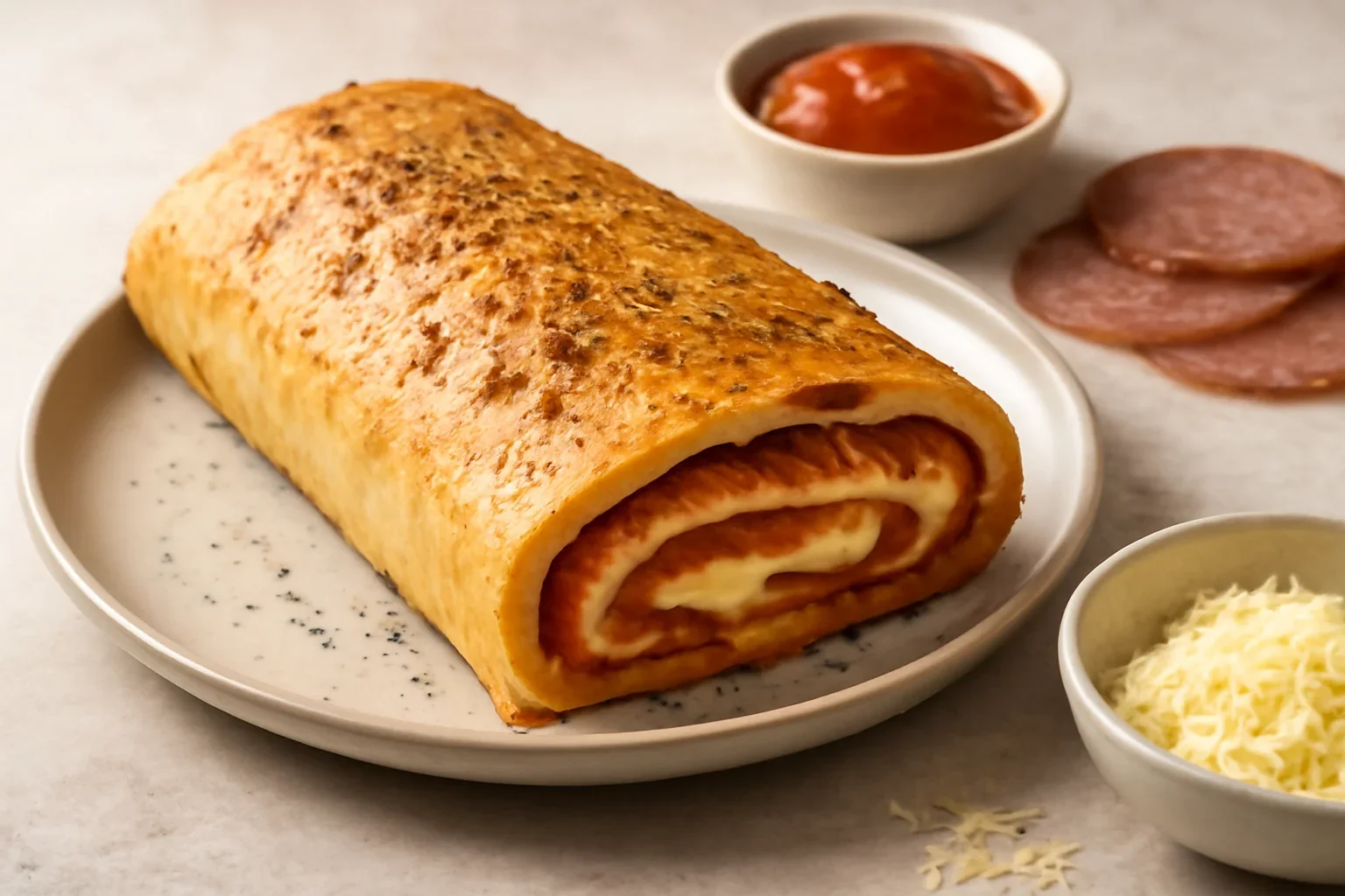 Stromboli – Pizza rulata