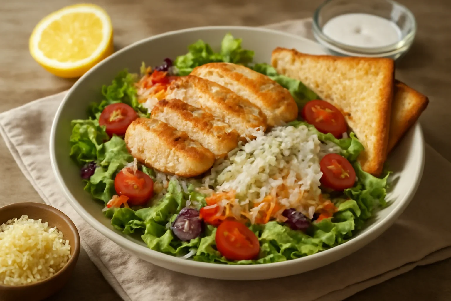 Salata cu piept de pui