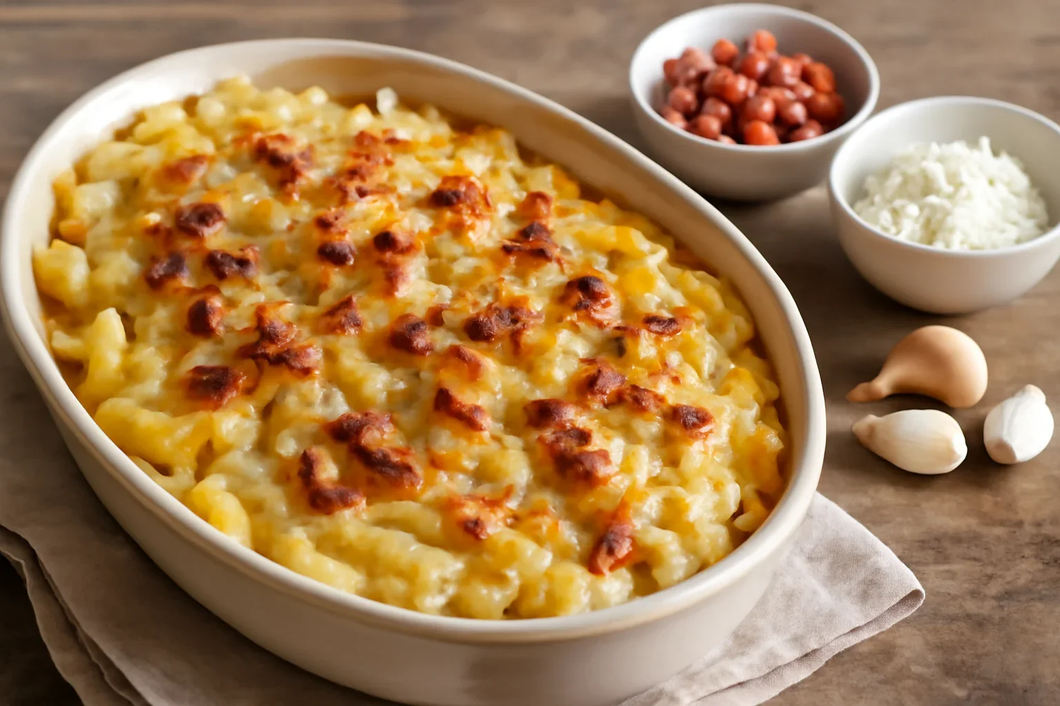Macaroane gratinate