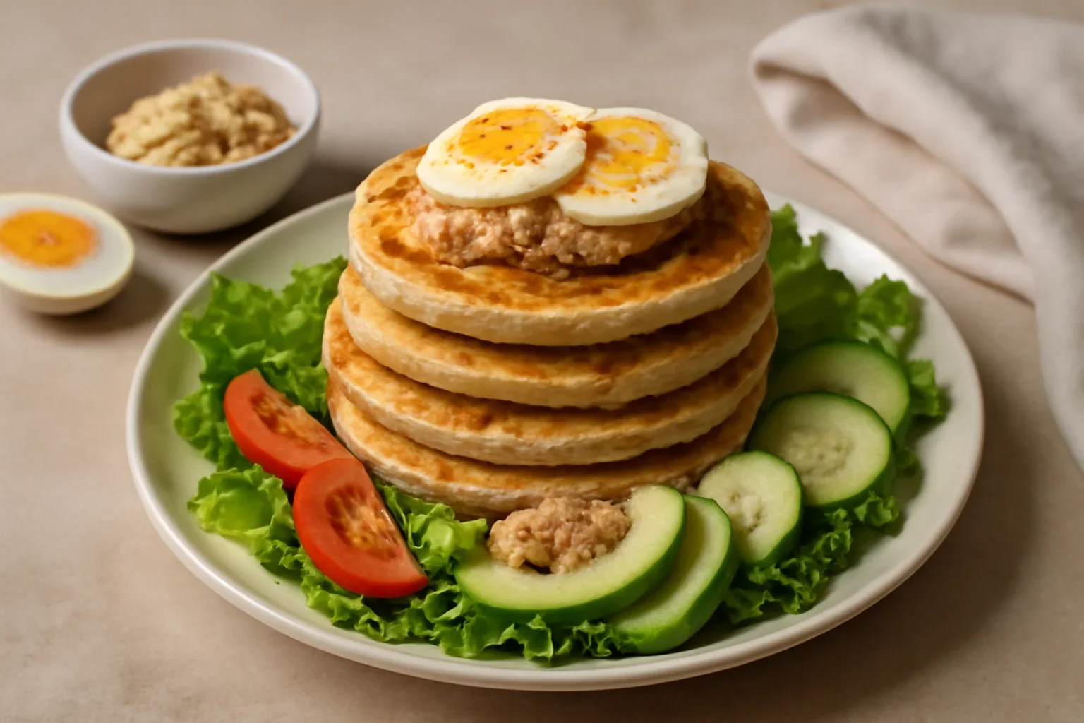 Pancakes sarate pentru micul dejun