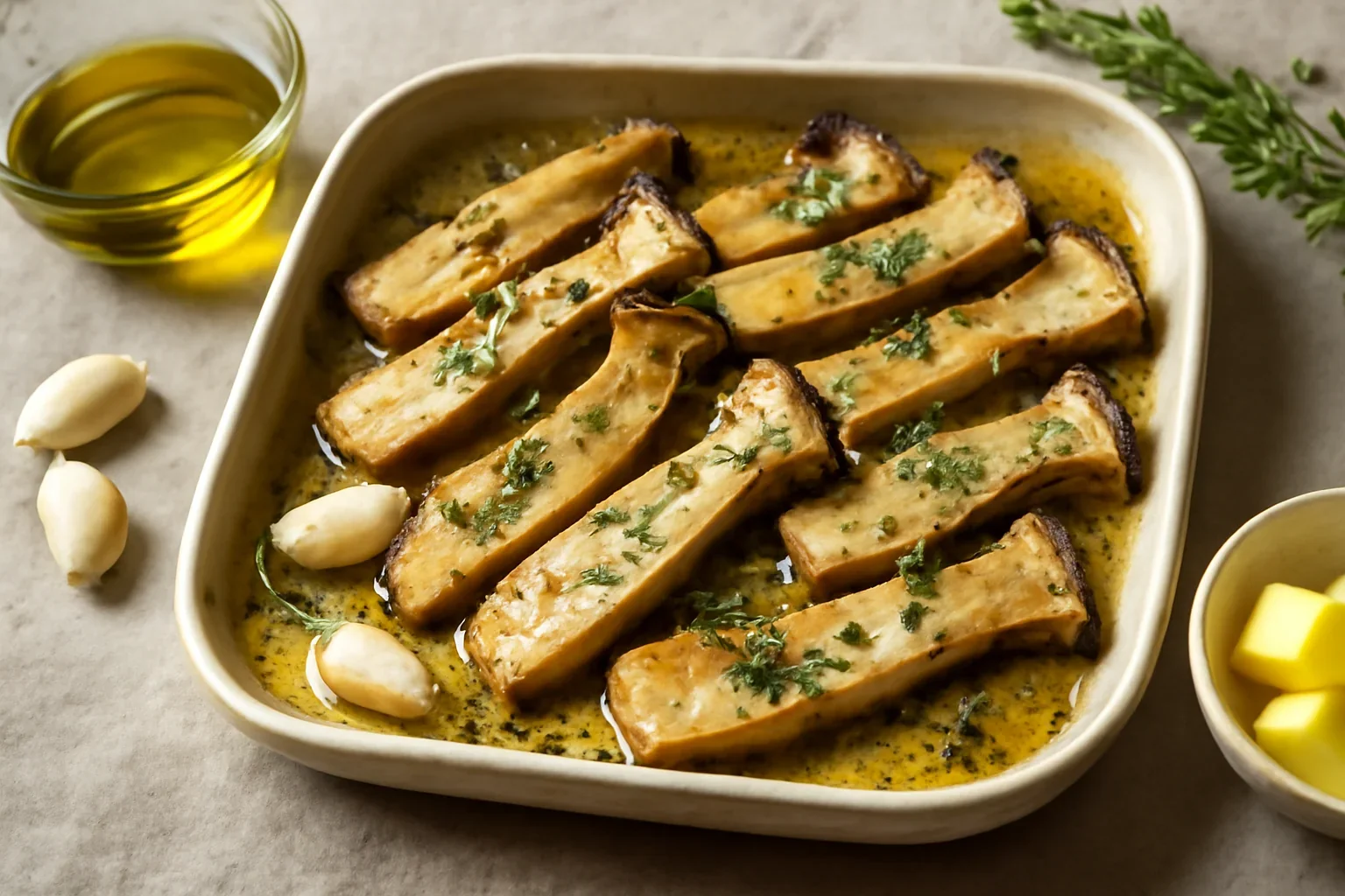 Ciuperci king oyster – rețetă simplă – cum se gătesc ciupercile king oyster