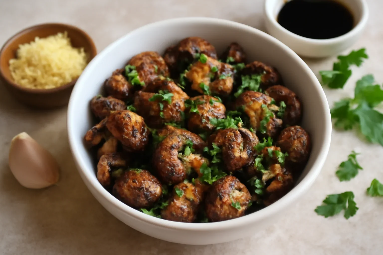 Ciuperci la air fryer