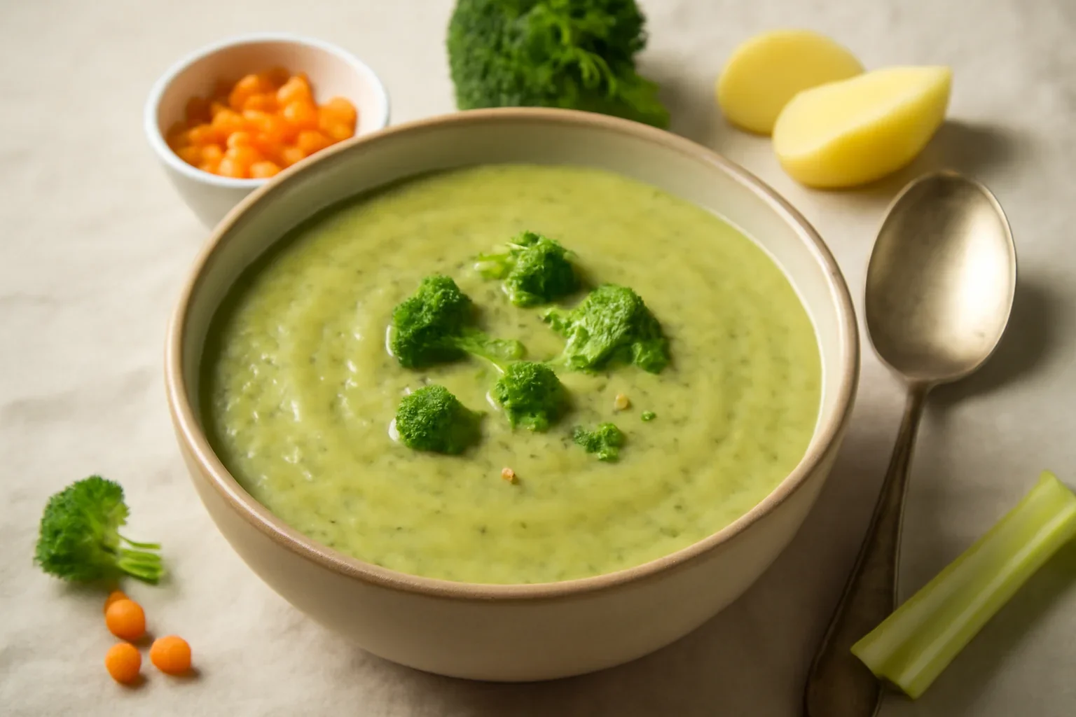 Supa crema de broccoli