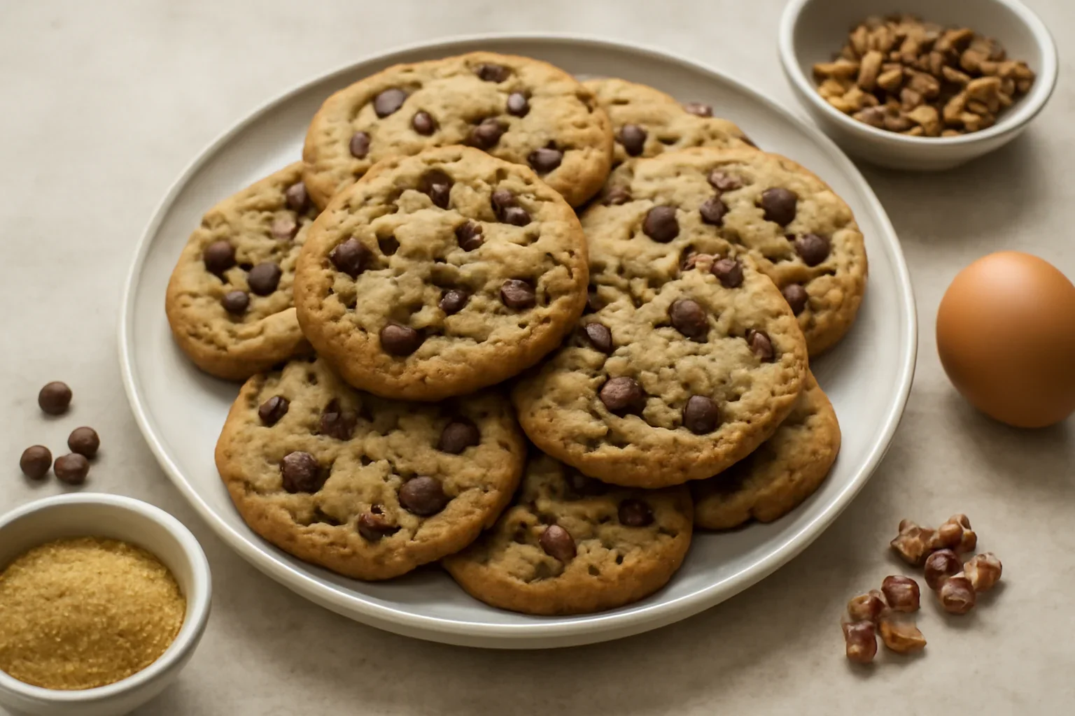 Cookies cu ciocolată – rețeta clasică de chocolate chip cookies