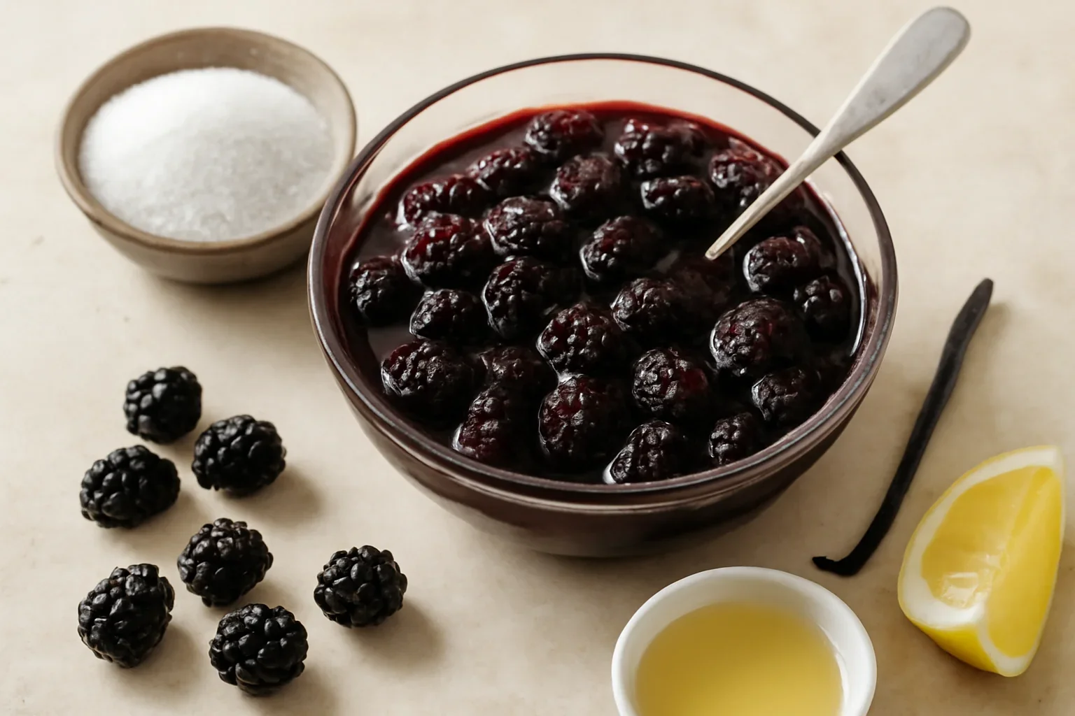Dulceata de mure intregi „bob cu bob” reteta de pe vremuri