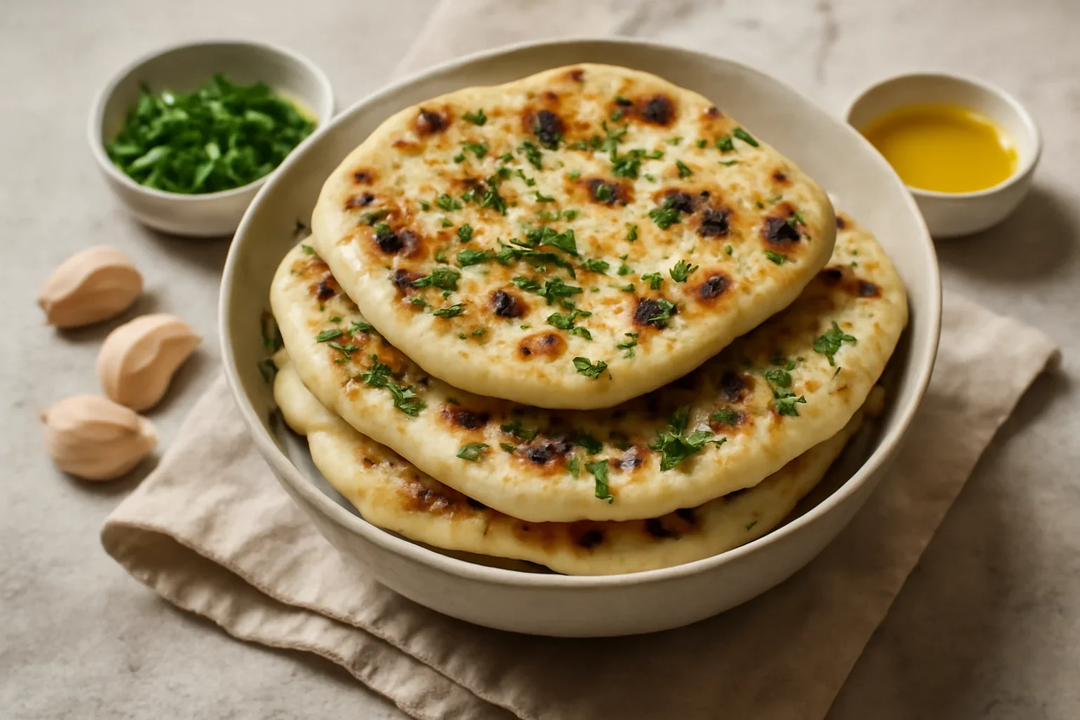 Painici naan facute in casa