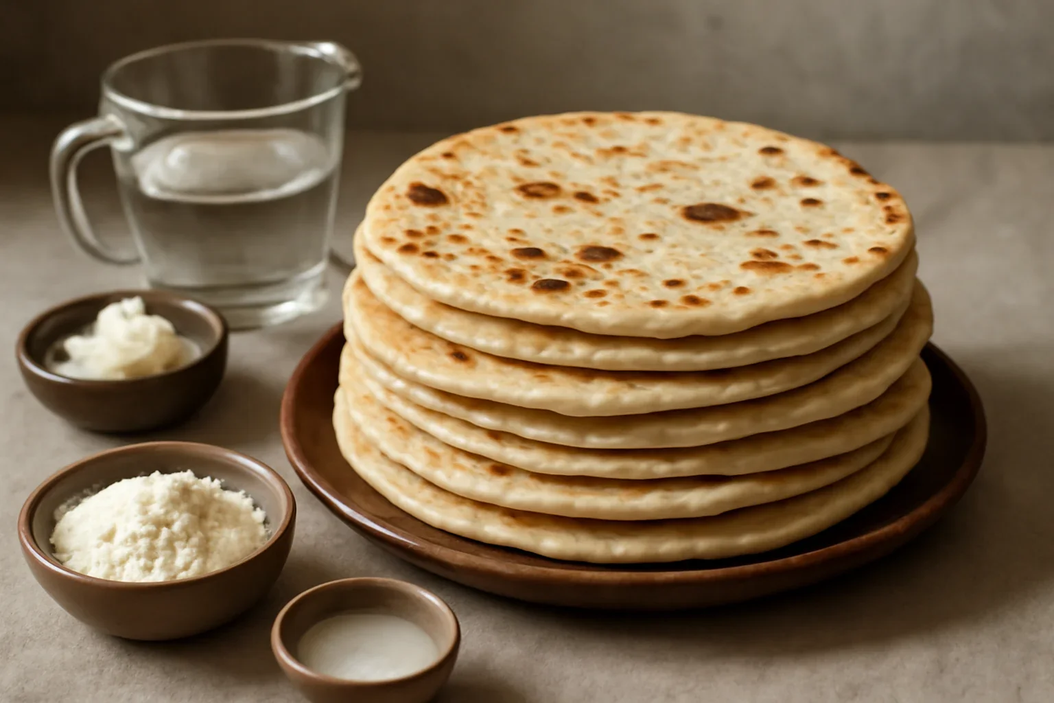 Lipii de casa pentru shaorma (piadine)