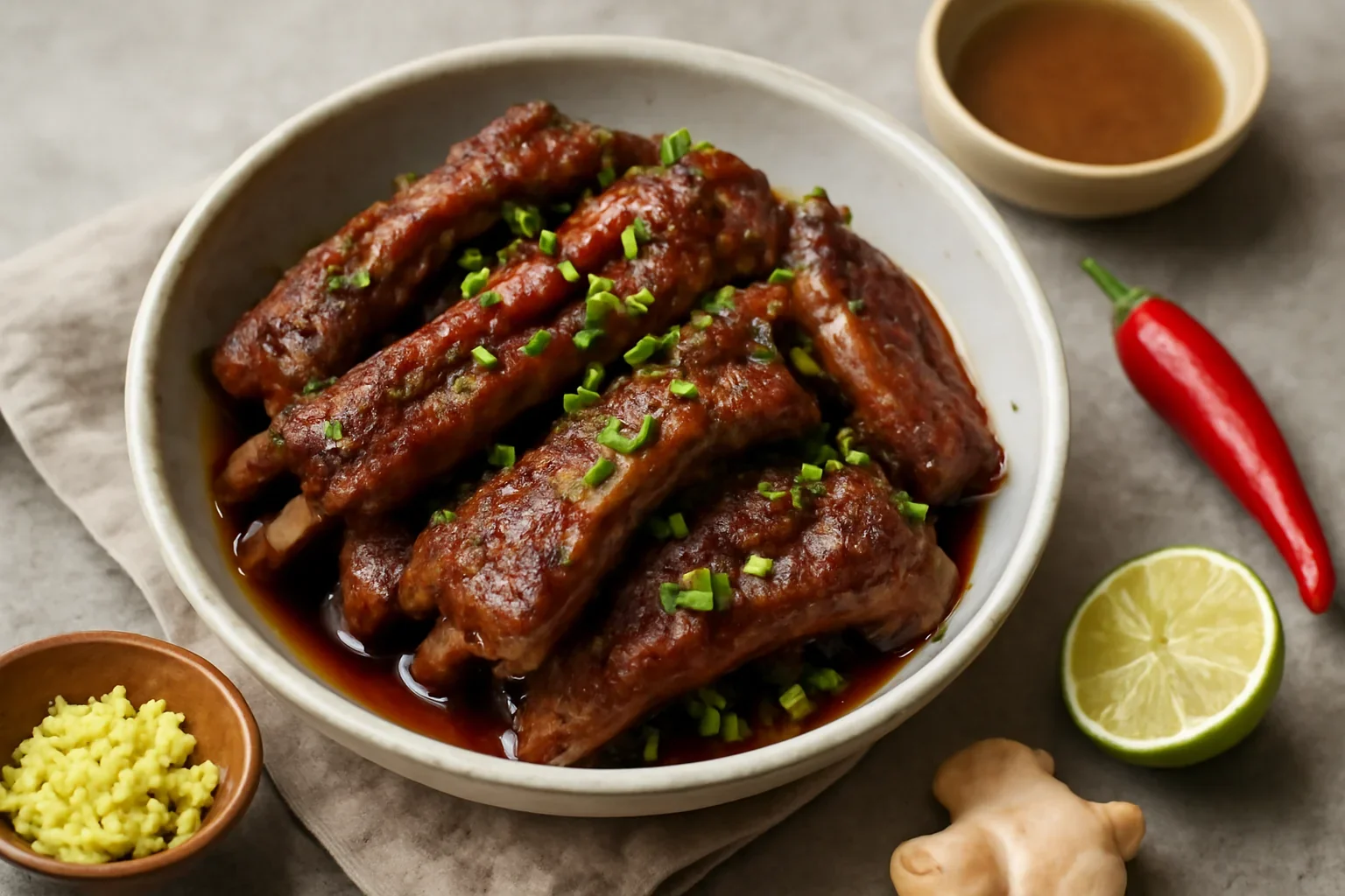 Costite de porc chinezesti