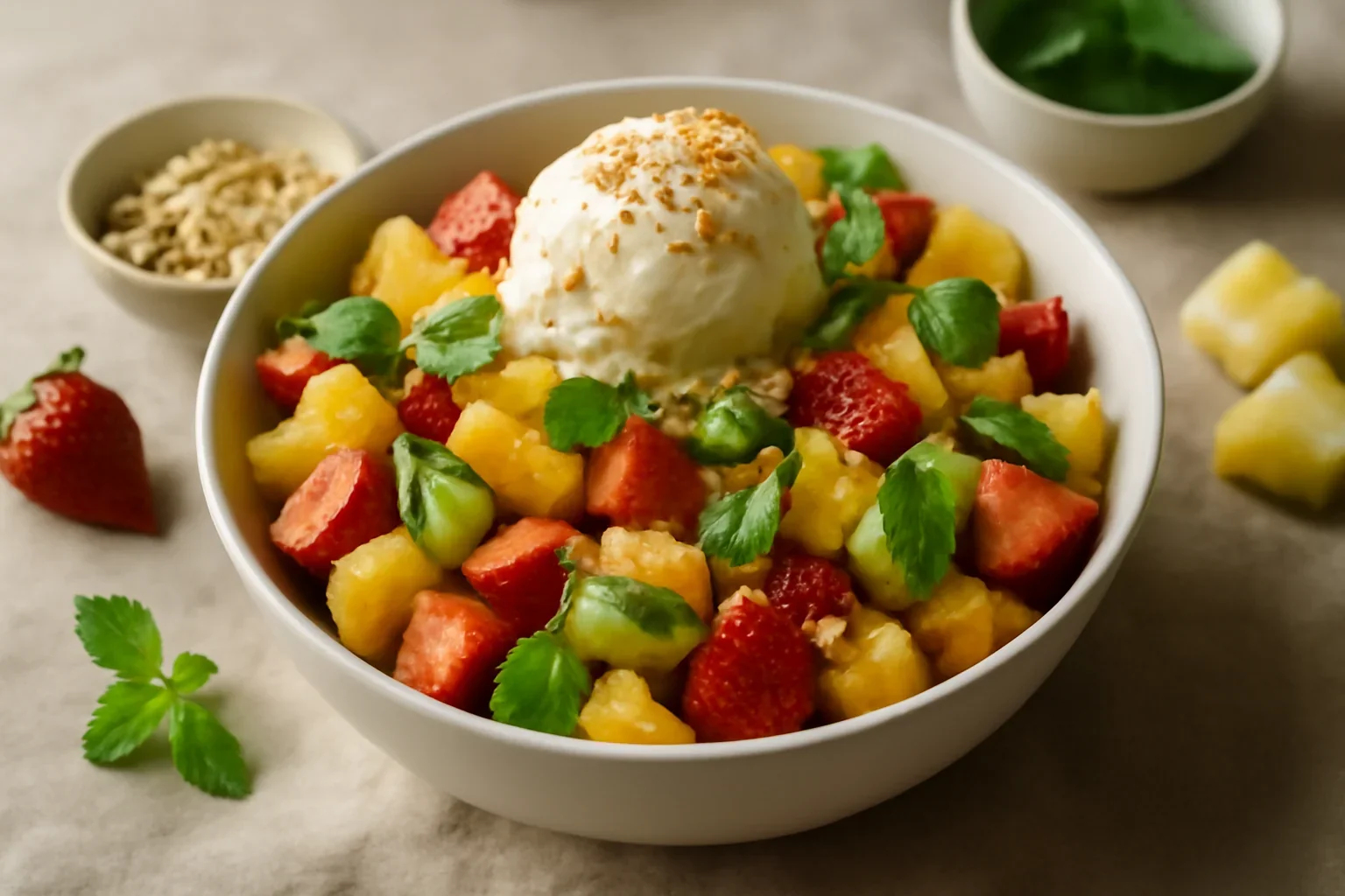 Salata de fructe – rețetă simplă dar delicioasă, desertul cel mai ușor de preparat
