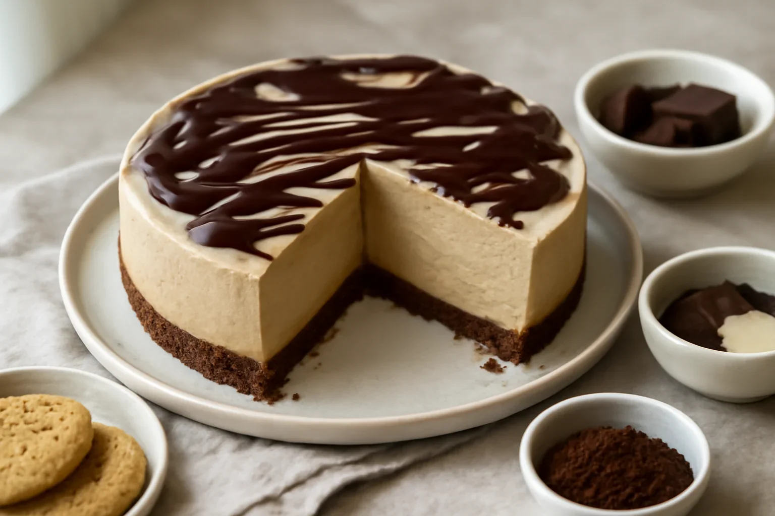 Cheesecake cu cafea