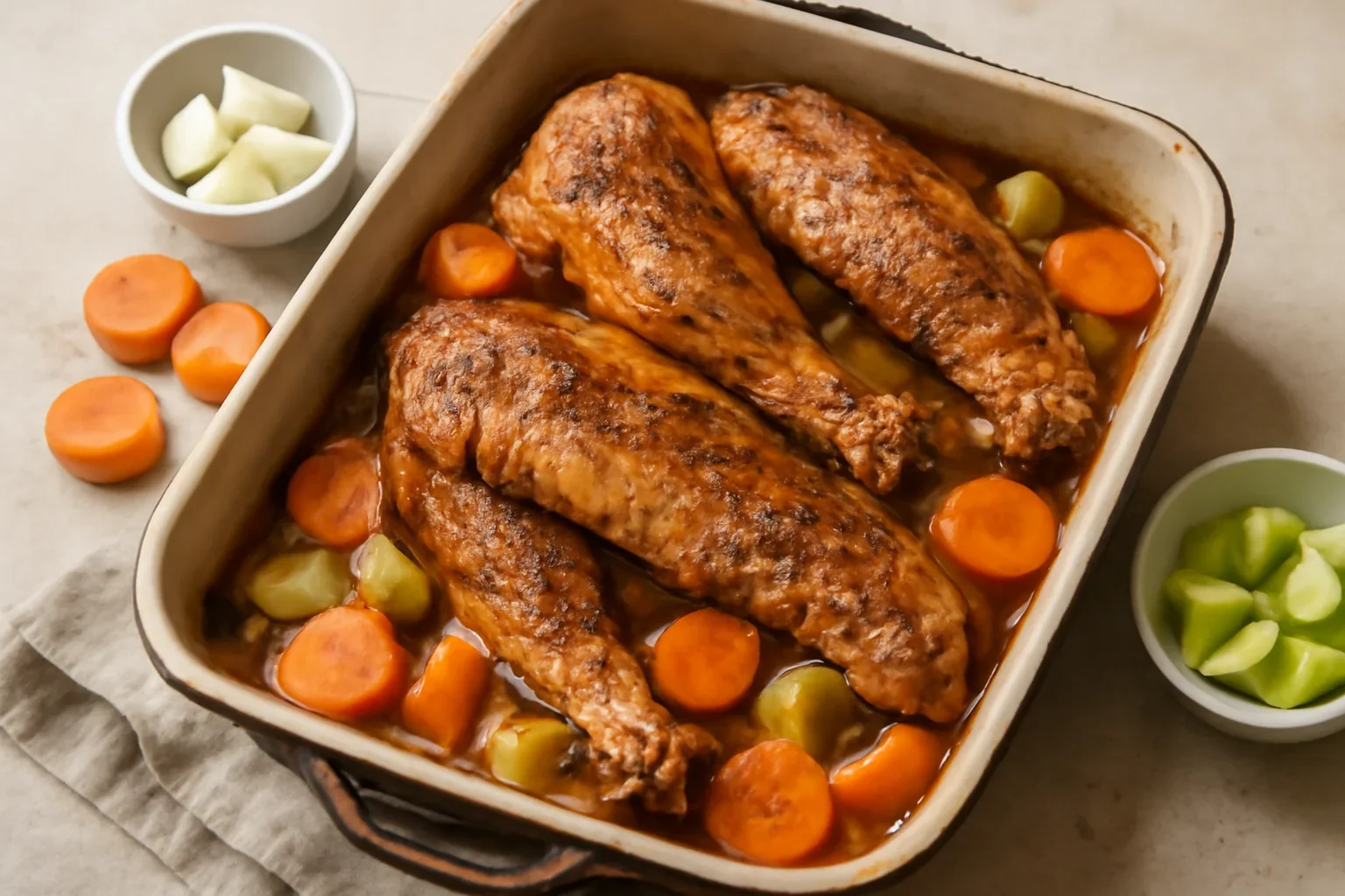 Aripi de curcan la cuptor – marinate – rețetă detaliată
