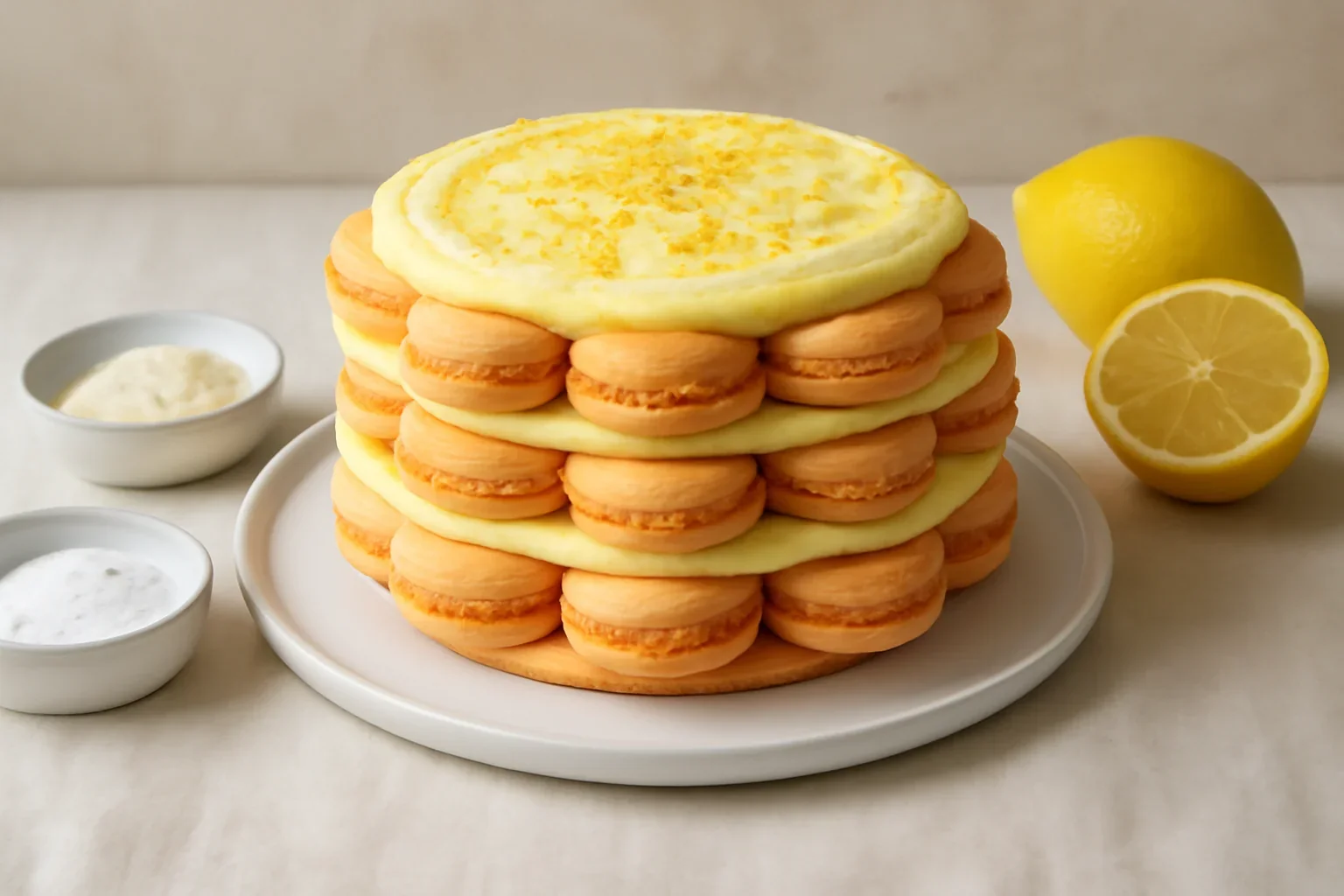 Tort de macarons
