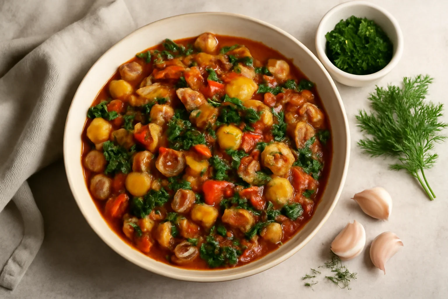 Tocana de legume de post