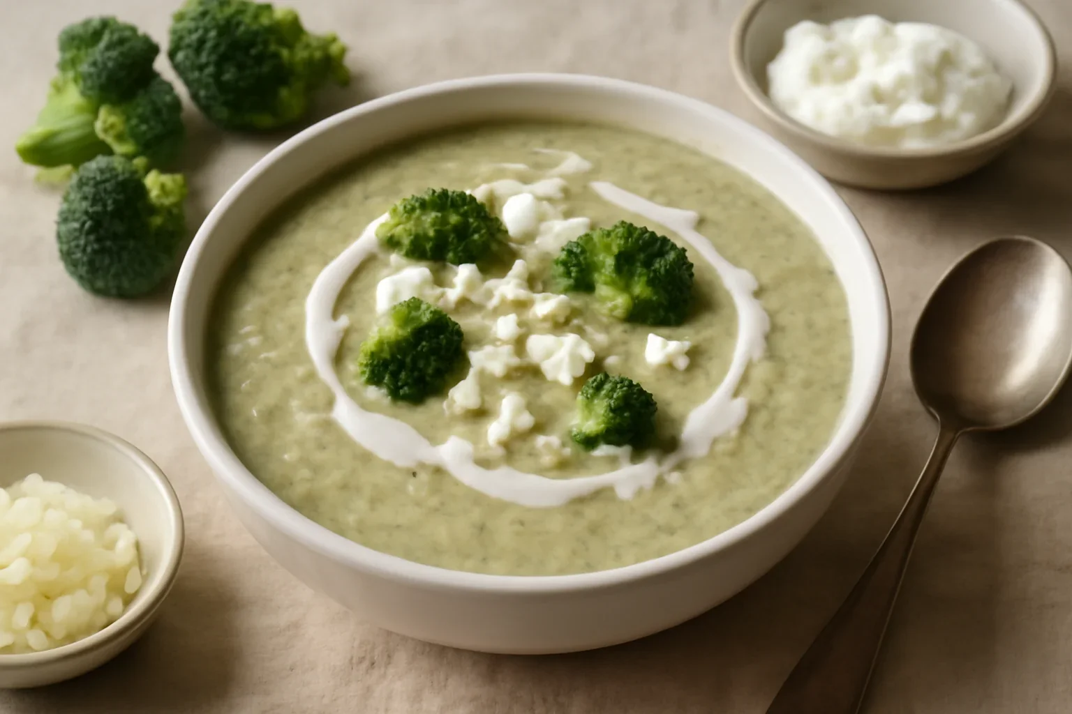 Supa de broccoli cu smantana