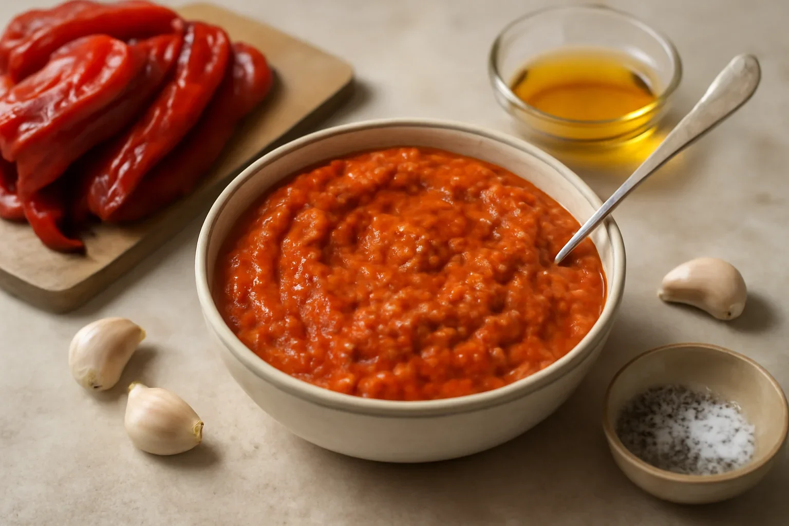 Pastă de ardei copți, rețetă de ajvar sârbesc