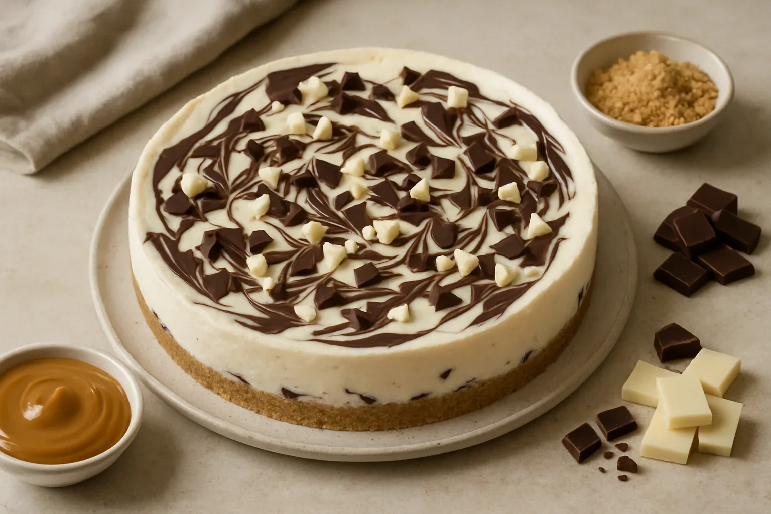 Cheesecake mozaic