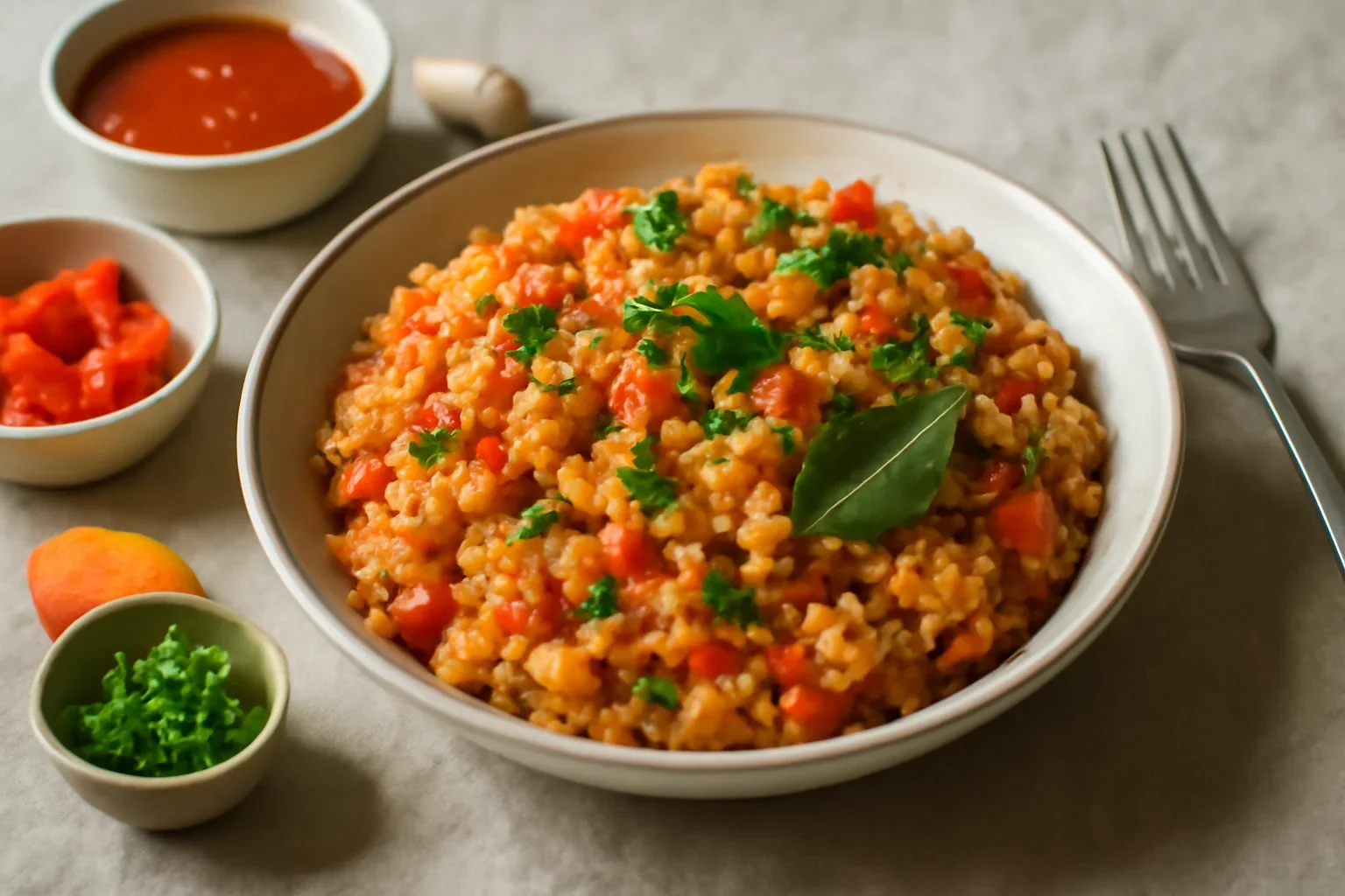 Pilaf de orez sârbesc – rețetă simplă de orez cu legume și roșii