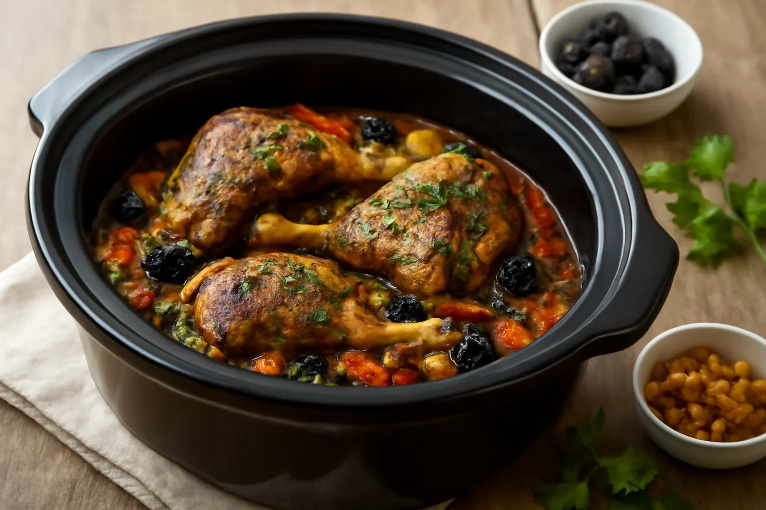 Pulpe de miel in stil oriental la Crock-Pot