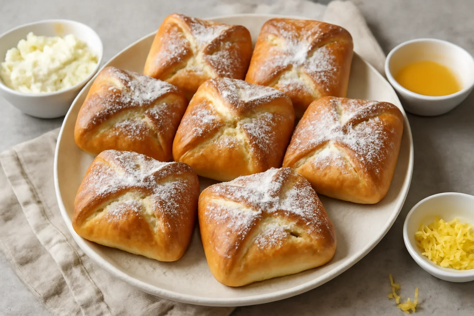 Branzoaice pufoase sau poale-n brau + VIDEO reteta traditionala explicata pas cu pas