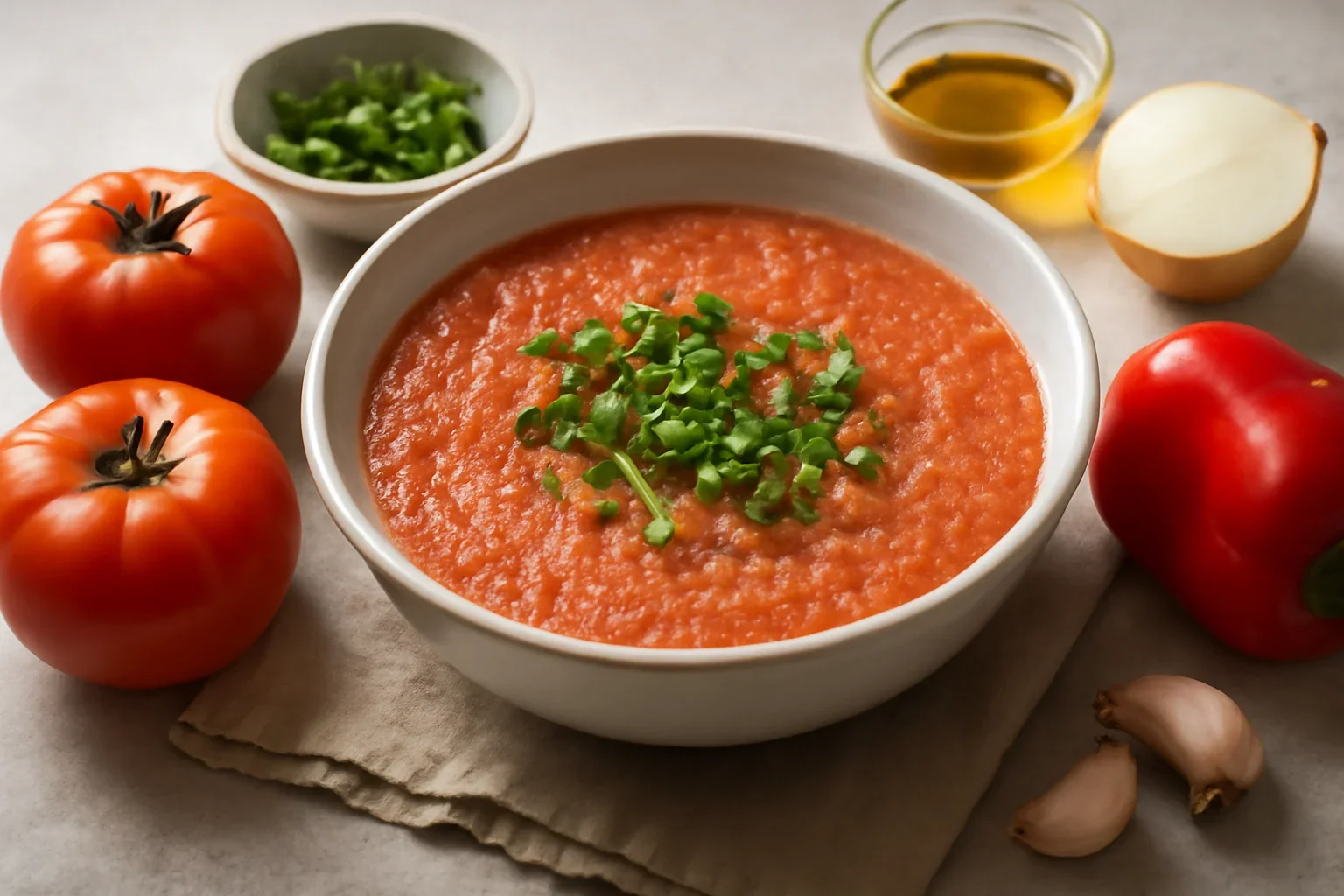 Gazpacho cu roșii