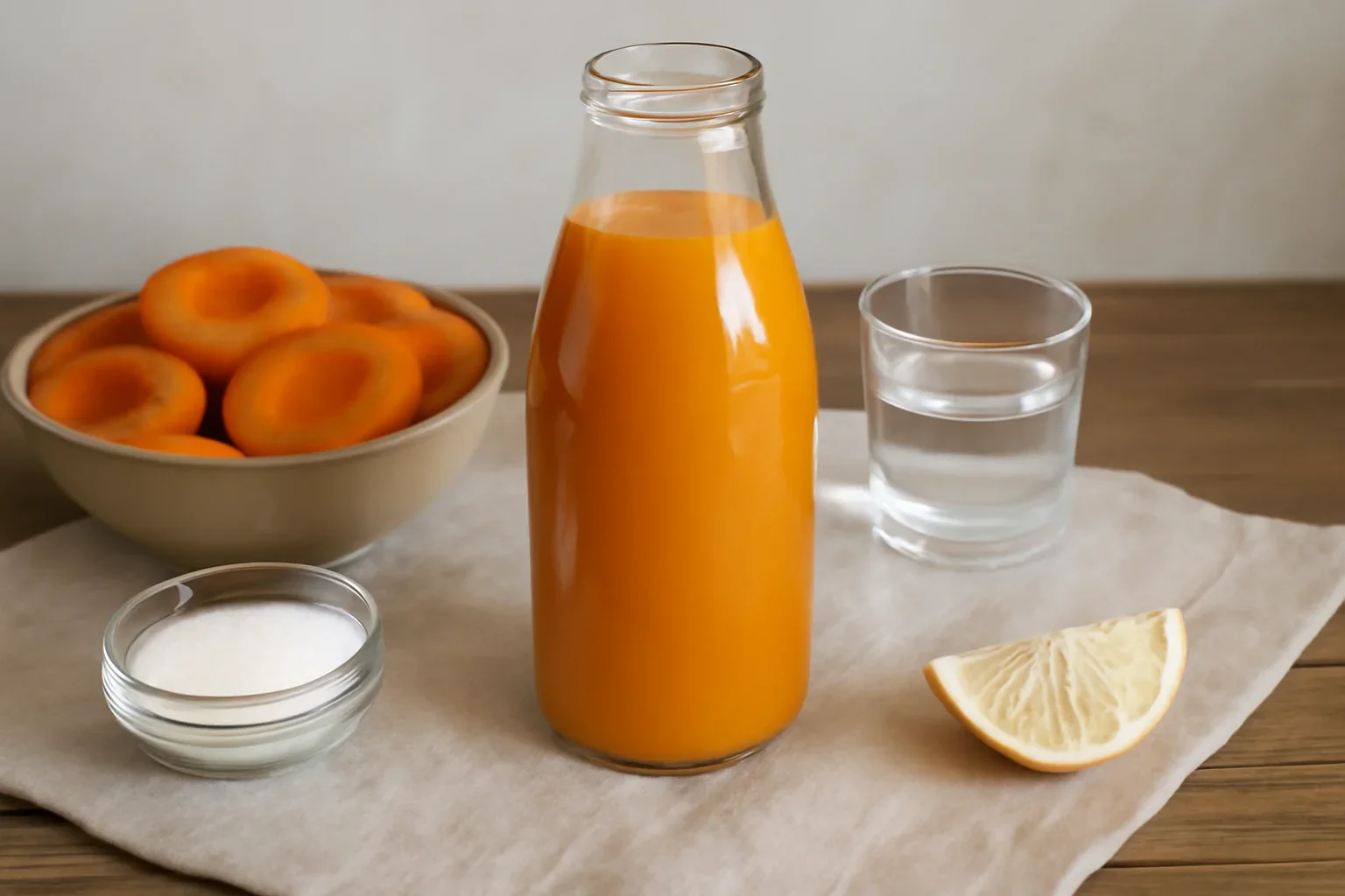 Nectar de caise natural făcut în casă rețeta pas cu pas + VIDEO