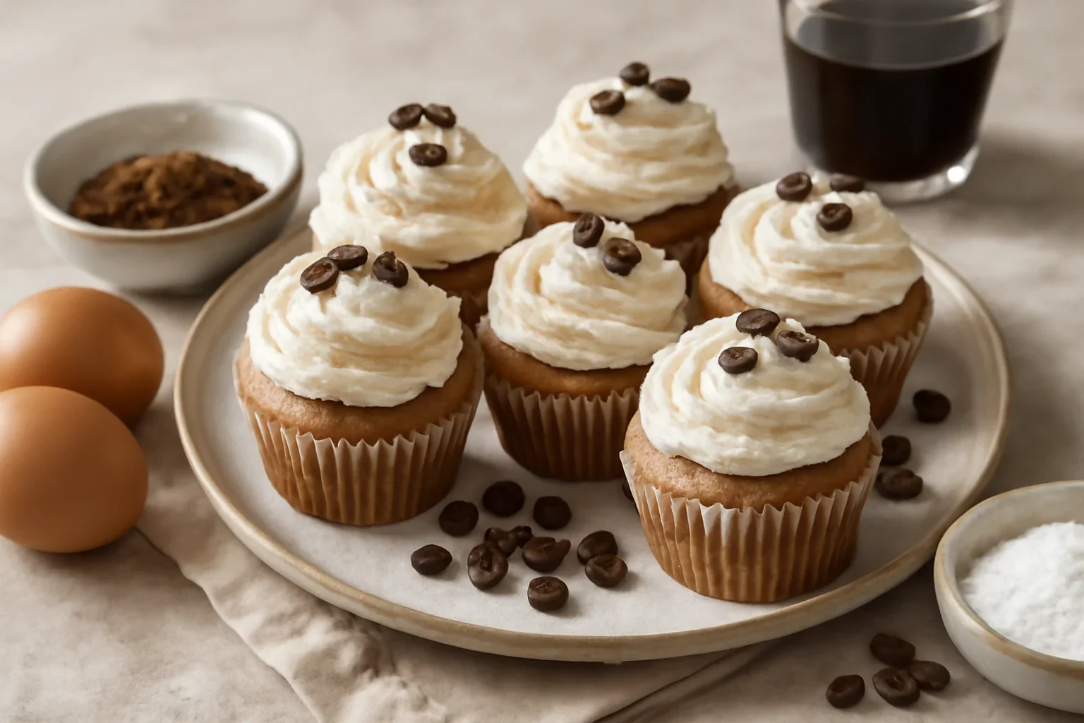 Briose cu cafea si mascarpone