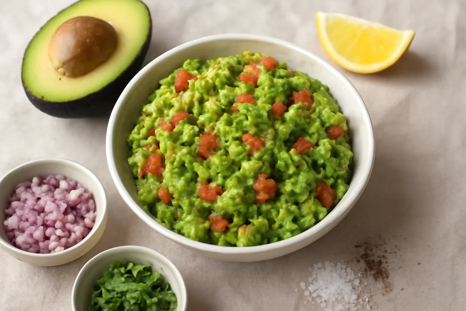 Guacamole reteta de sos mexican din avocado cu lamaie si usturoi