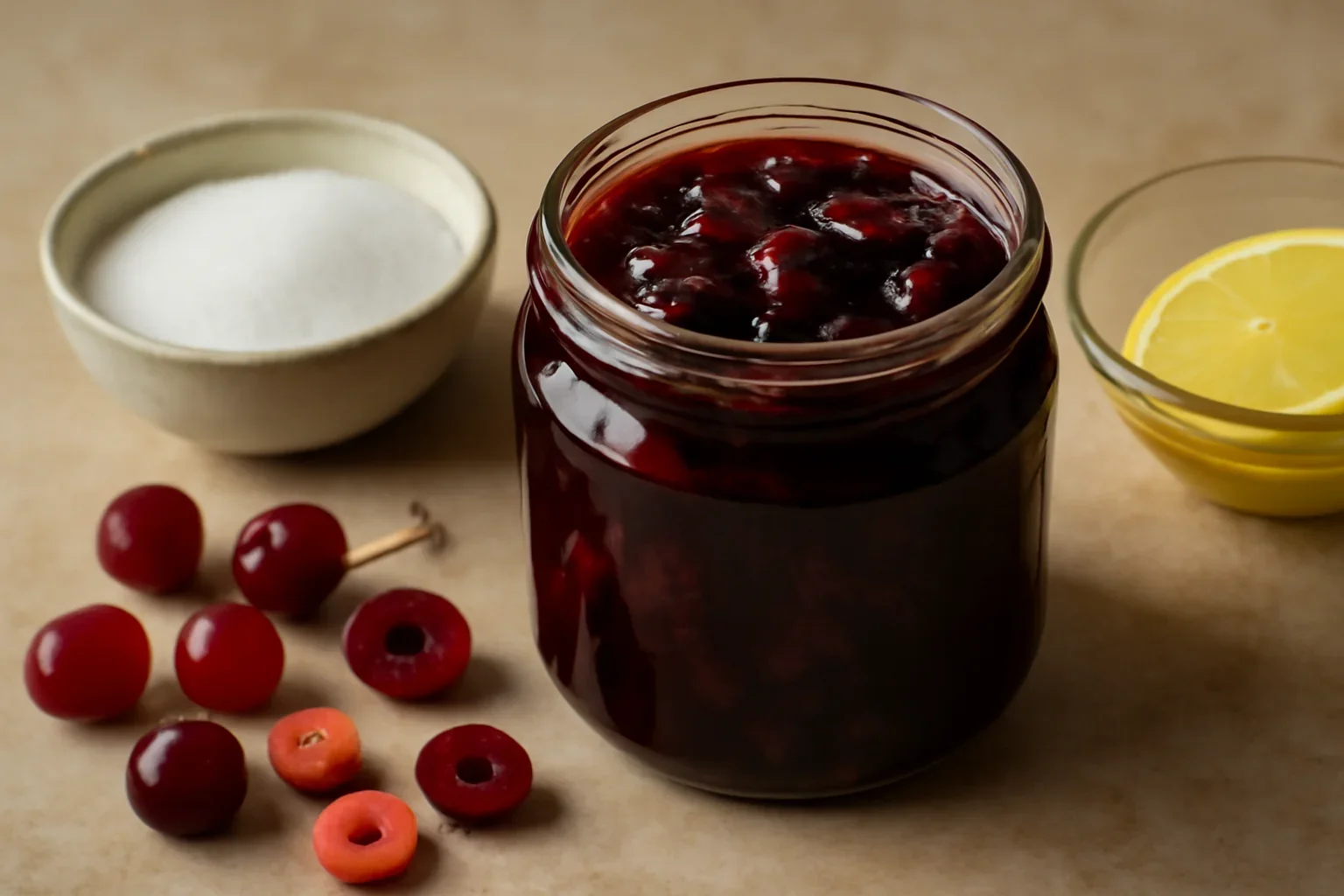 Dulceata de visine sau cirese, reteta veche