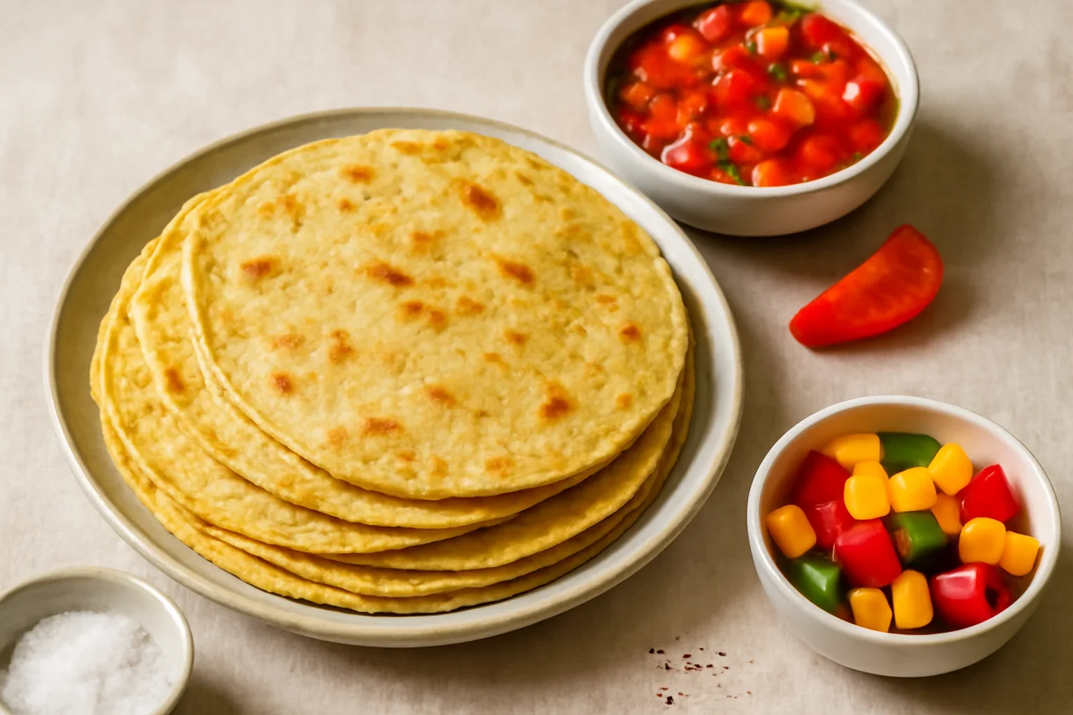 Tortillas cu sos salsa