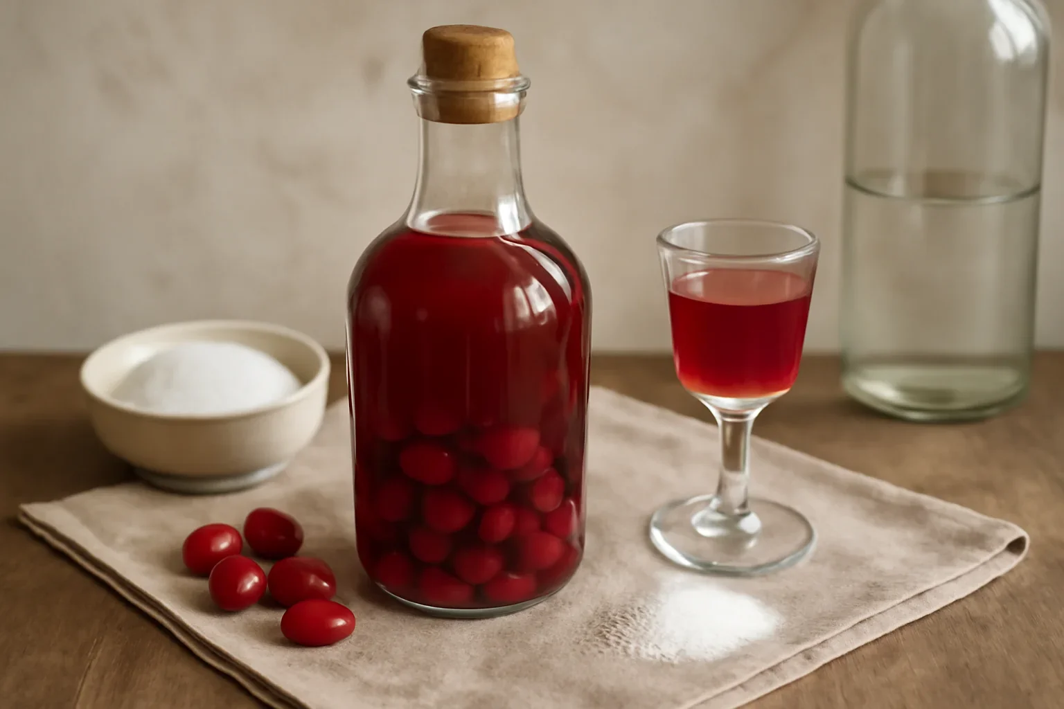 Cornată de casă – rețeta de lichior de coarne preparat acasă