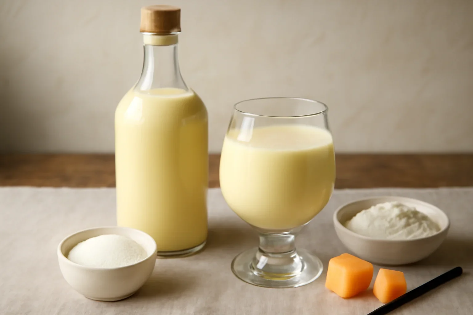 Lichior crema din pepene galben