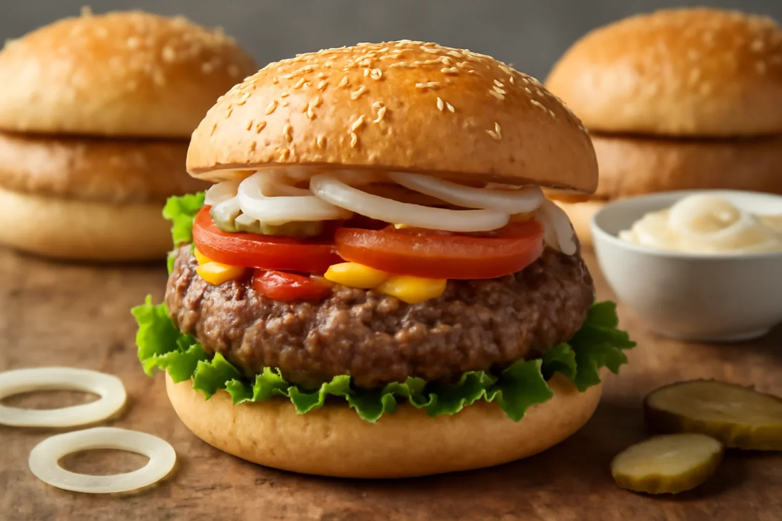 Burger de vita facut in casa
