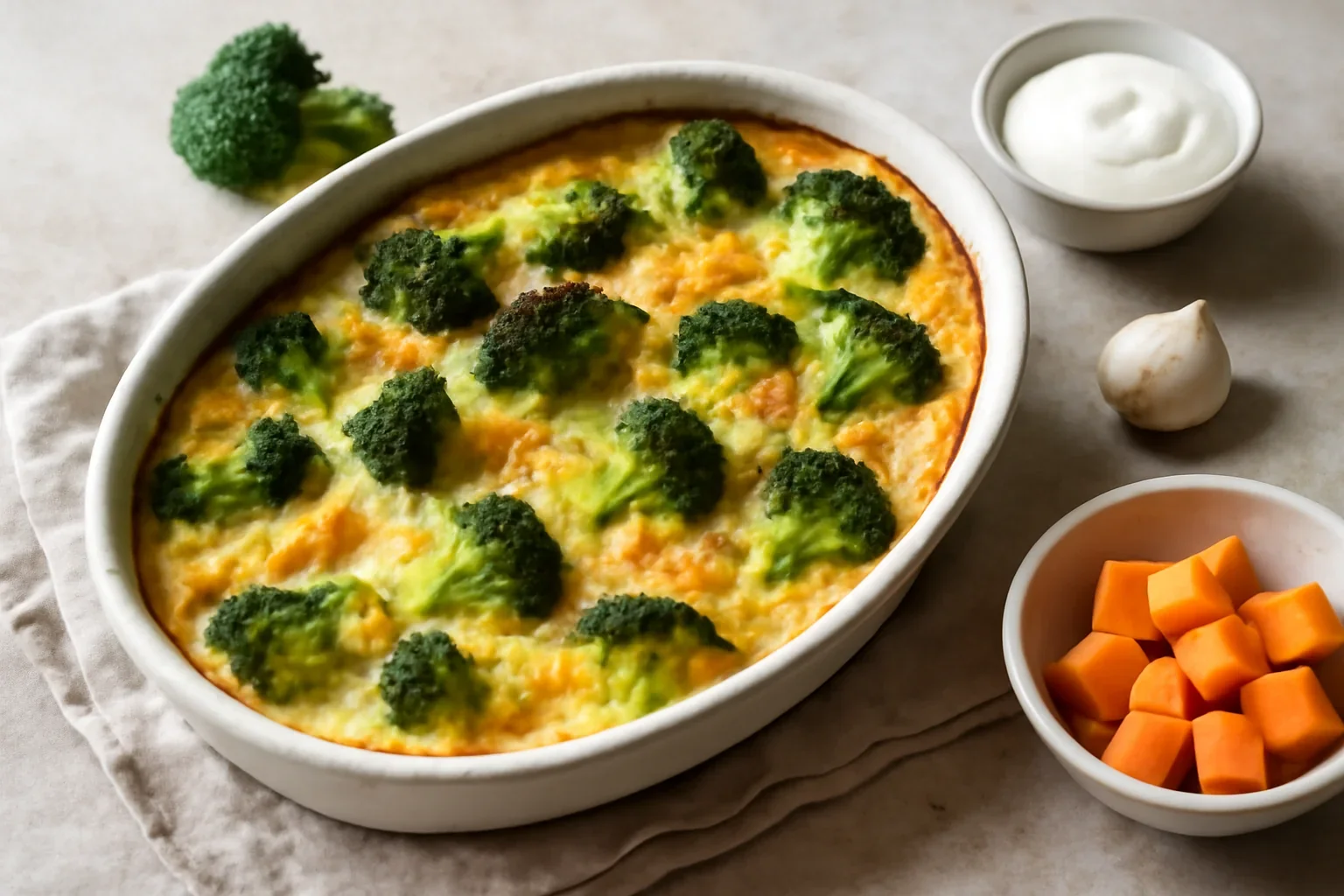 Broccoli gratinat