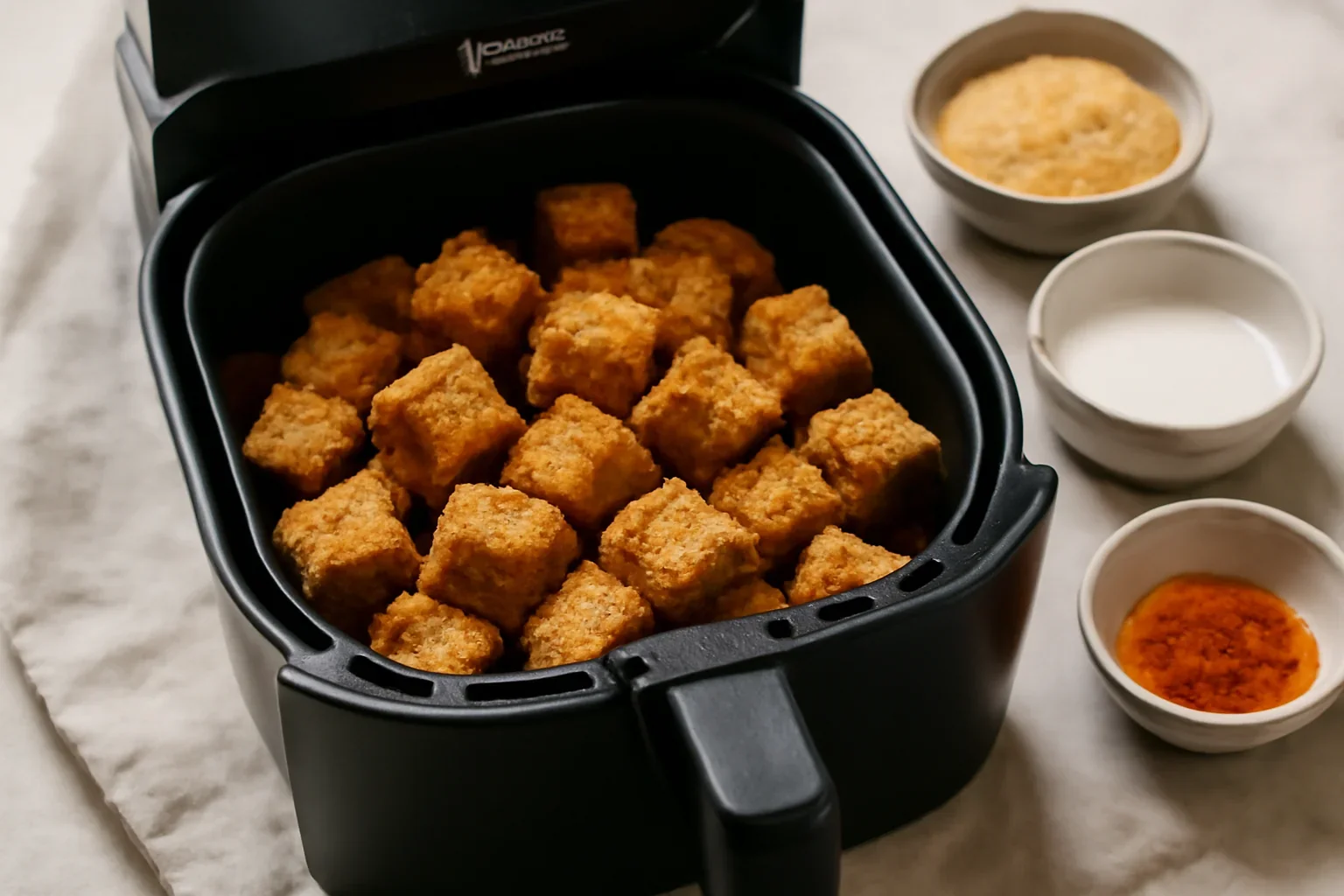 Tofu crocant la airfryer Breville