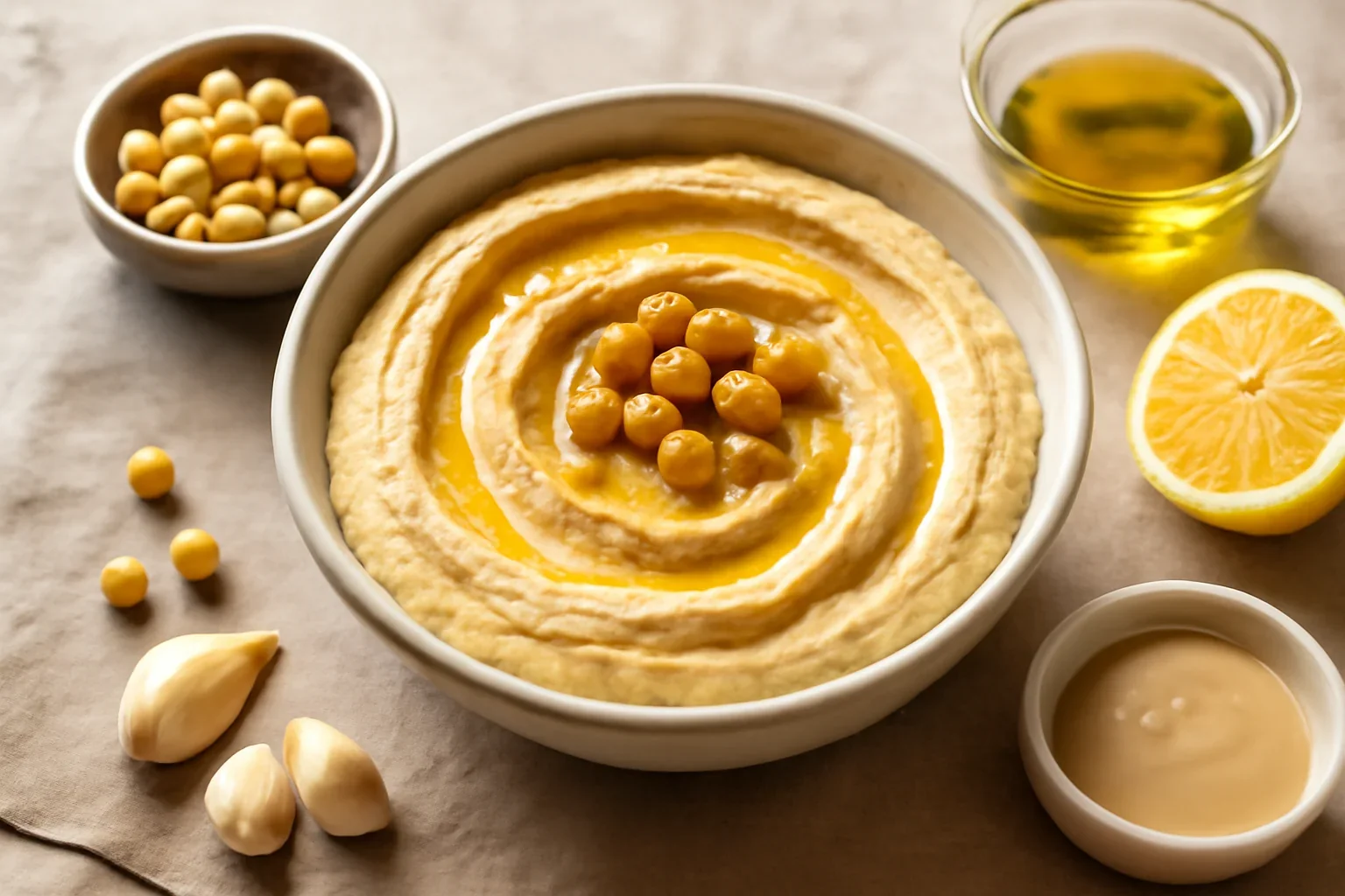Hummus libanez / Hummus de casa