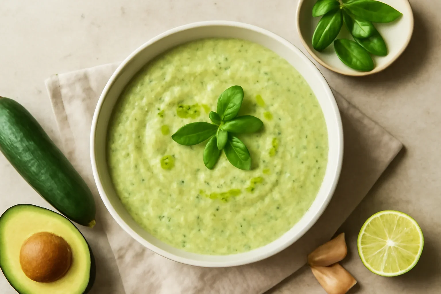 Gazpacho de castraveți
