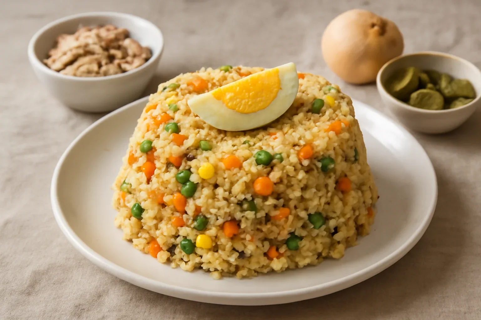 Salata de ton cu cus-cus