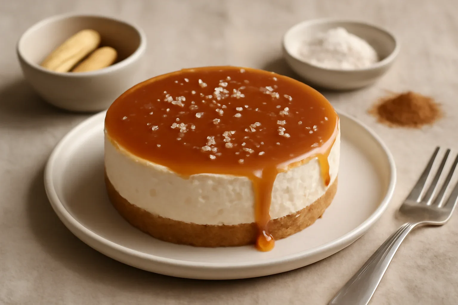Cheesecake caramel sarat